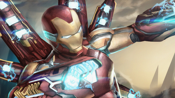 Iron Man Canon Blaster Wallpaper