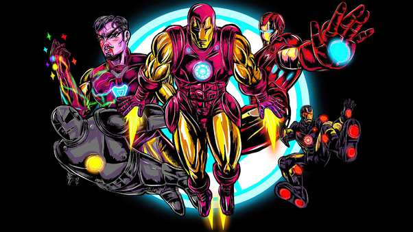 Iron Man Comic Artwork 4k Wallpaper
