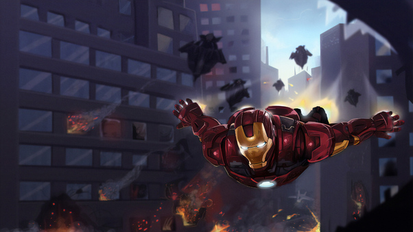 Iron Man Coming Wallpaper