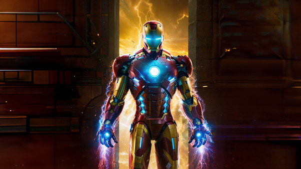 Iron Man Cutting Edge Tech Suit Wallpaper