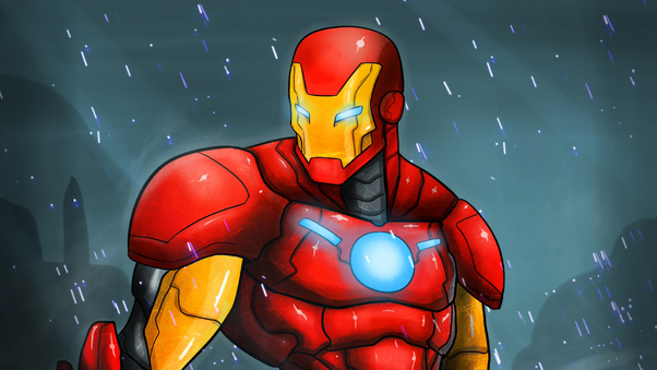 Iron Man Digital Arts Wallpaper