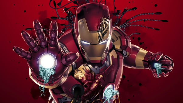 Iron Man Digital Arts New Wallpaper