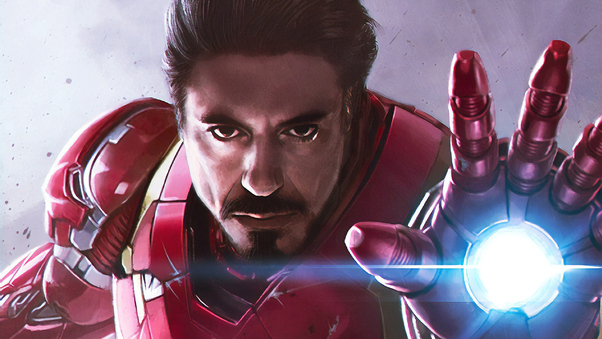 Iron Man Endgame Art Wallpaper