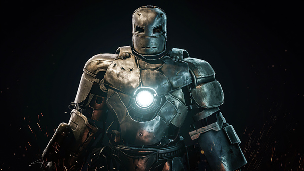 Iron Man First Suit 4k Wallpaper