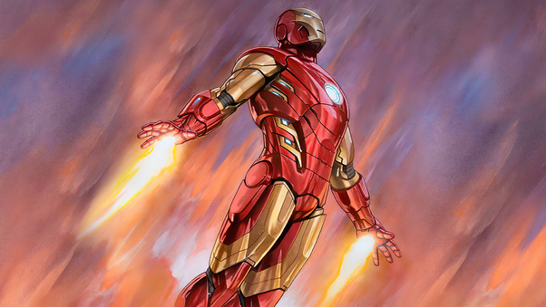 Iron Man Fly Wallpaper