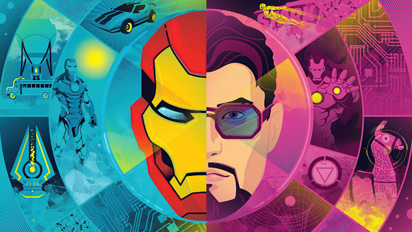 Iron Man Fortnite 2021 4k Wallpaper