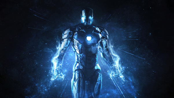 Iron Man From Dark Galaxy Wallpaper