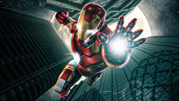 Iron Man Going Down 5k Wallpaper