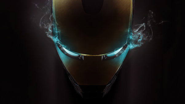 Iron Man Helmet 4k Wallpaper
