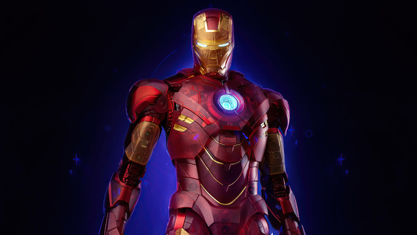 Iron Man Holographic Wallpaper