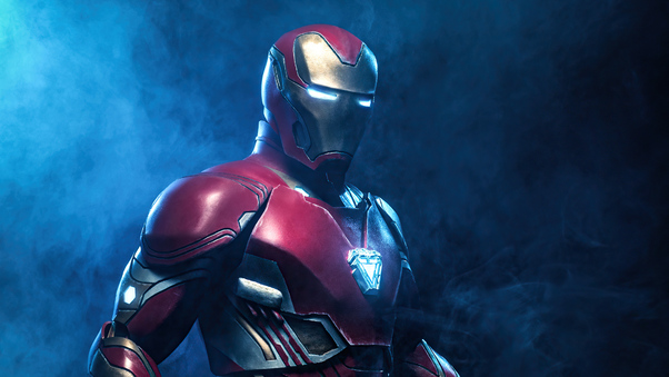 Iron Man In Suit Cosplay Wallpaper
