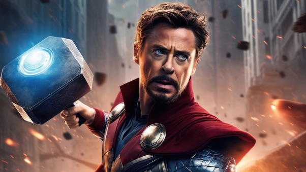 Iron Man In Thor Multiverse Wallpaper