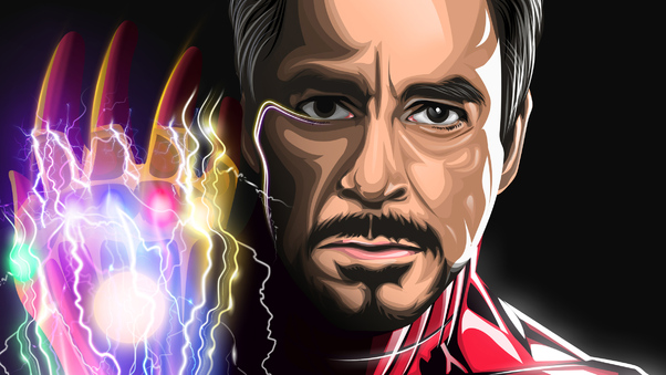  Iron  Man  Infinity Gauntlet  Art HD Superheroes 4k 