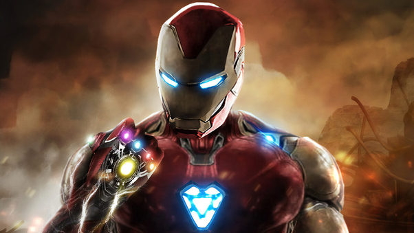Iron Man Infinity Gauntlet Avengers Endgame Wallpaper