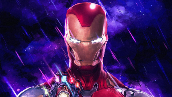 Iron Man Infinity Stones Artwork Wallpaper