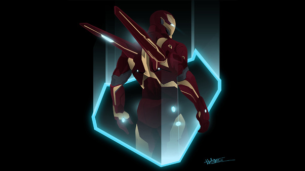 Iron Man Infinity War Art Wallpaper