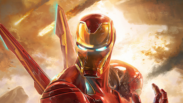 Iron Man Looking Wallpaper