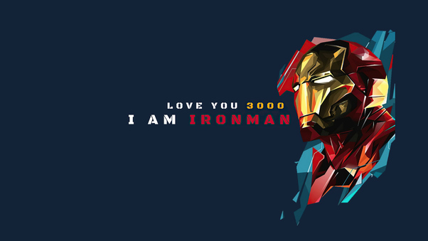 Iron Man Love You 3000 Wallpaper