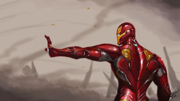 Iron Man Mark 50 Suit Avengers Infinity War Wallpaper