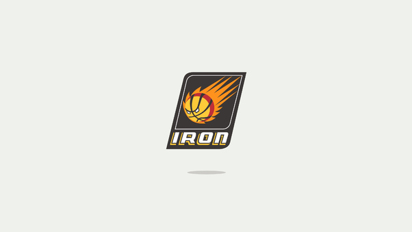 Iron Man Minimal Logo 4k Wallpaper