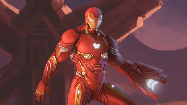 Iron Man Nano Suit Fan Art 5k Wallpaper