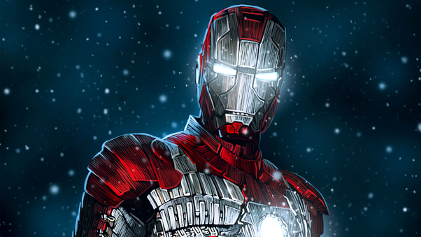 Iron Man New Digital Art Wallpaper