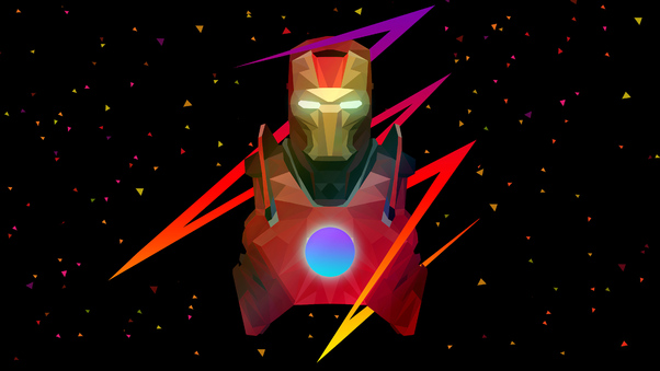 Iron Man New Minimalism 4k Wallpaper