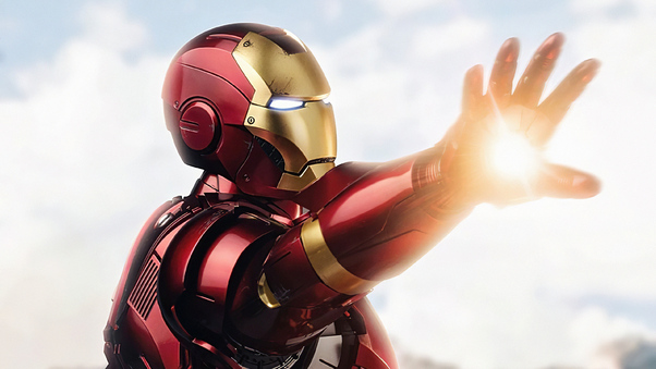 Iron Man Ready Fight Wallpaper