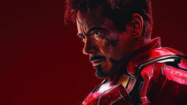 Iron Man Silence Before The Strike (1336x768) Resolution Wallpaper