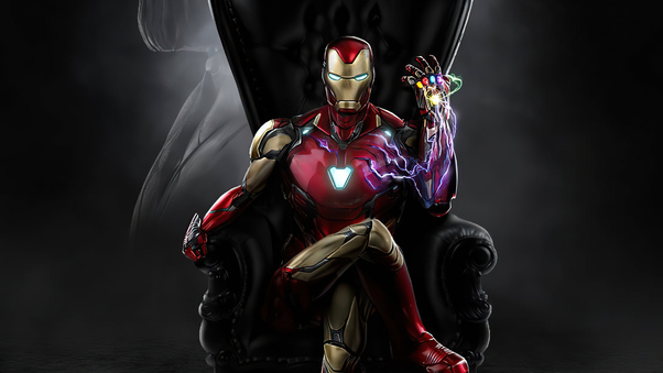Iron Man Sitting 4k Wallpaper