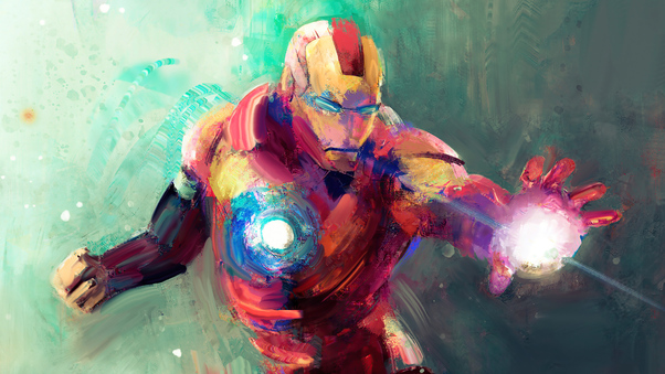 Iron Man Sketch Art 4k Wallpaper
