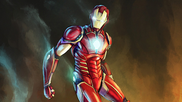 Iron Man Sketch Artwork Wallpaper