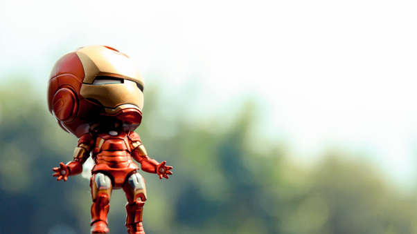 Iron Man Toy Photography Wallpaper