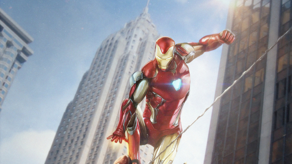Iron Man Vs Spiderman Wallpaper