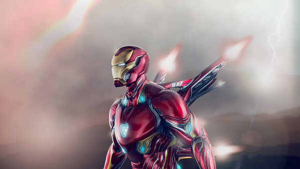 Iron Man Wing Suit 4k Wallpaper