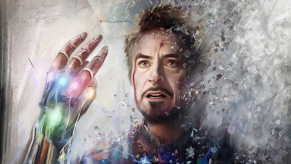 Iron Man With Infinity Stones 4k Wallpaper