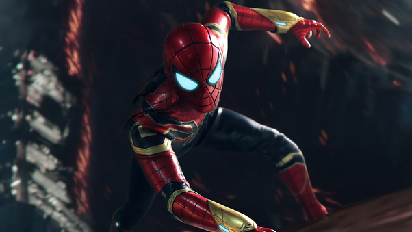 Iron Spider 5k Wallpaper