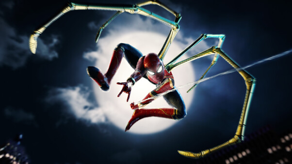 Iron Spider Infinity War Wallpaper