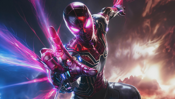 Iron Spider Man Armor Wallpaper
