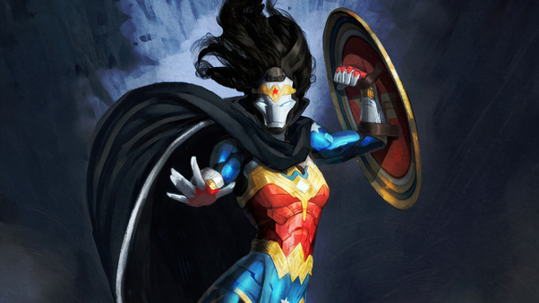 Iron Wonder Woman 4k 2020 Wallpaper