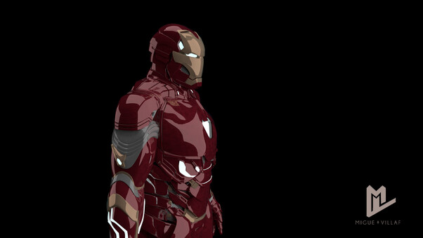 IronMan Infinity War Suit Wallpaper