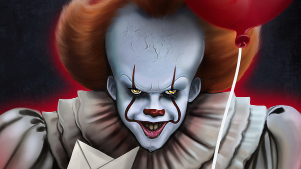 It Chapter Two 2019 4k Pennywise Art Wallpaper