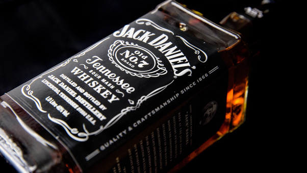 Jack Daniels Whiskey Bottle Wallpaper