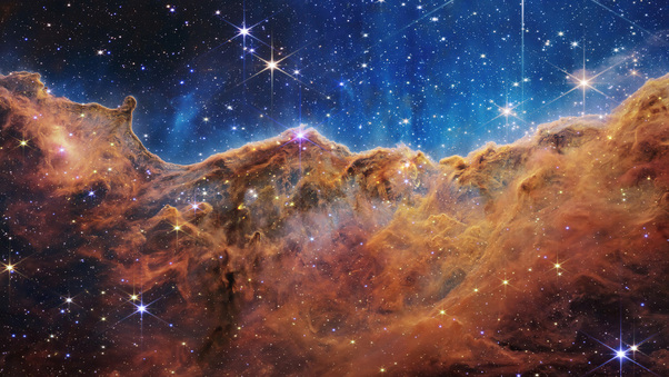 James Webb Cosmic Cliffs 8k Wallpaper