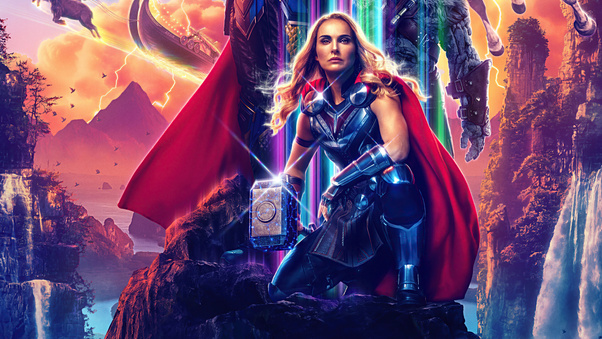 Jane Foster As Natalie Portman Thor Love And Thunder 5k Wallpaper