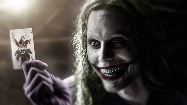 Jared Leto As Joker In Justice League Synder Cut Wallpaper