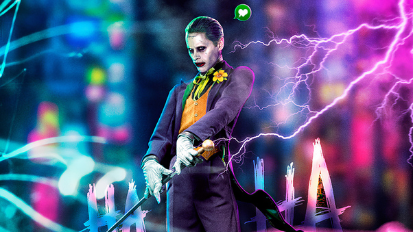 Jared Leto Joker Cyberpunk Art 4k Wallpaper