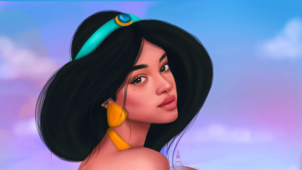 Jasmine Digital Art 4k Wallpaper