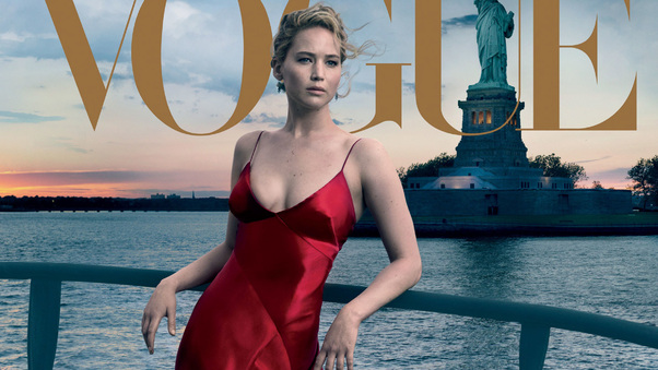 Jennifer Lawrence 2017 Vogue Wallpaper