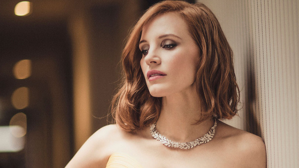 Jessica Chastain Cannes Photoshoot Wallpaper